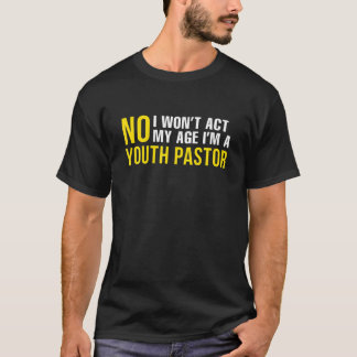 Camiseta Pastor Juvenil Pastor Sermão Igreja Jesus Cristo W