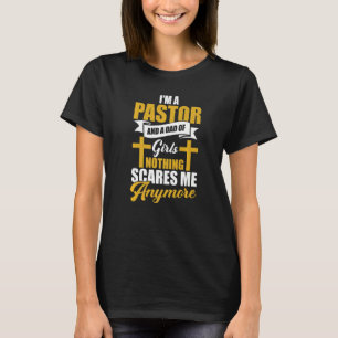 Camiseta Pastor Juvenil Sou Pastor Nada Assusta M
