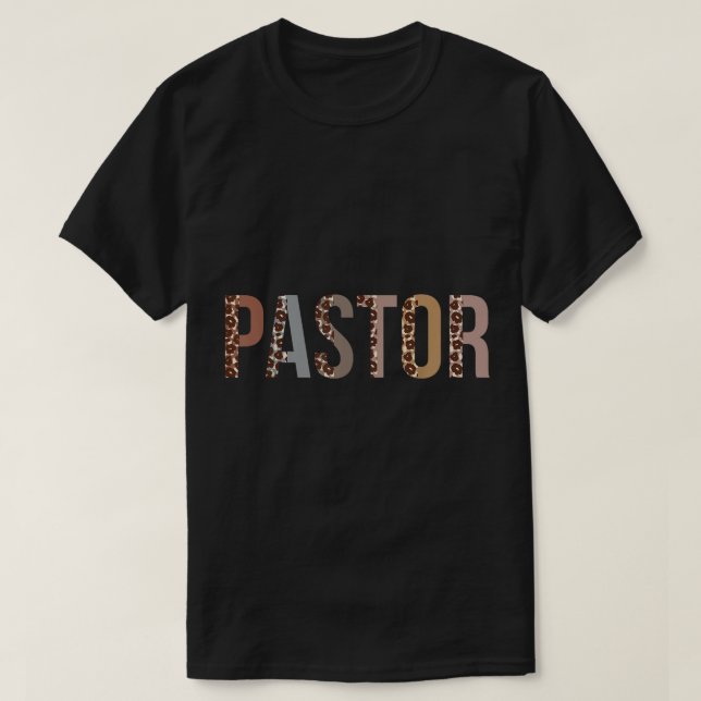 Camiseta Pastor Leopardo Apreciação Engraçada Por Mulheres  (Frente do Design)