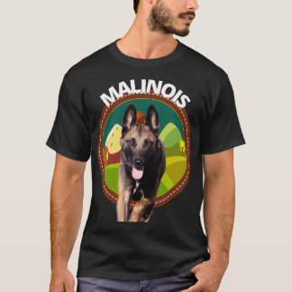 Camiseta pastor malinois da bélgica