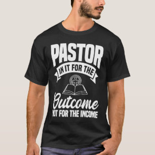 Camiseta Pastor No Seu Resultado Não Para O Rendimento Pr