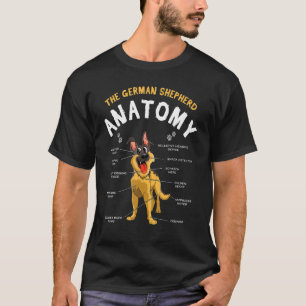 Camiseta Pastor Shepherd Anatomy Belga Malinois