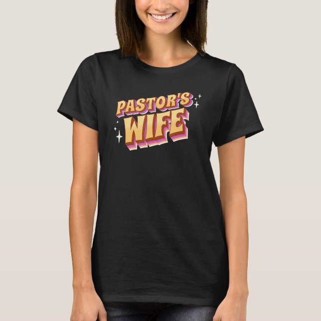 Camiseta Pastores Esposos Pastores Divertidos Fofos Esposos (Frente)