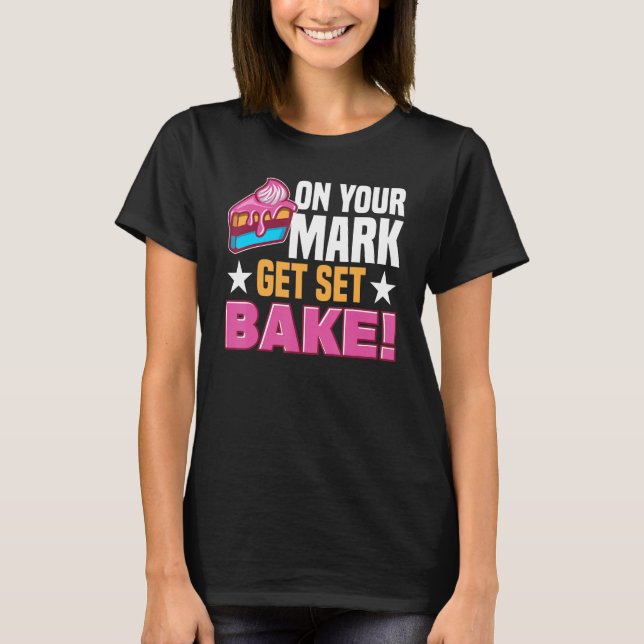 Camiseta Pastry Chef Baking Tort Wafers Cookies Baking Supp (Frente)