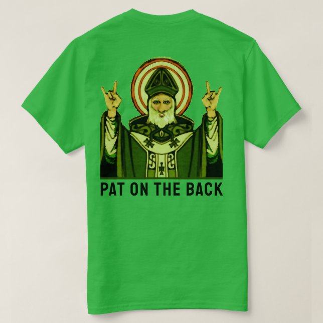 Camiseta Pat Na Rua De Trás. (Verso do Design)