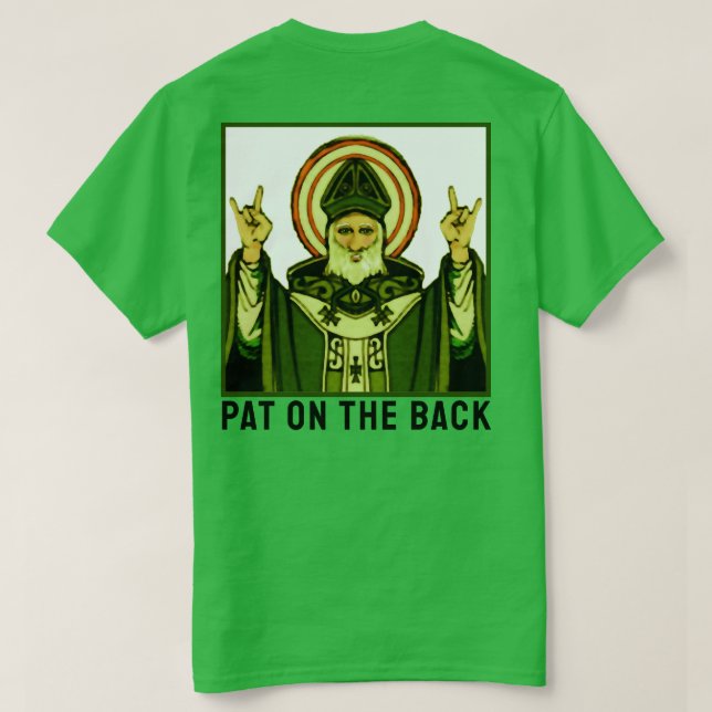 Camiseta Pat Nas Costas (Verso do Design)