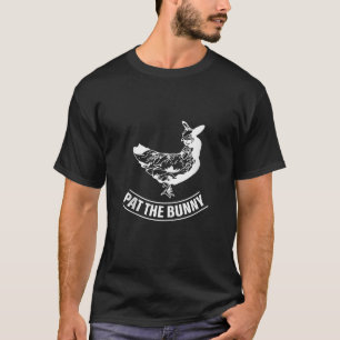 Camiseta Pat The Bunny Chicken Engraçado Roupa