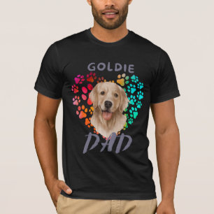 Camiseta Pata branca Cão ouro Cachorro Cachorro Cachorro Ca