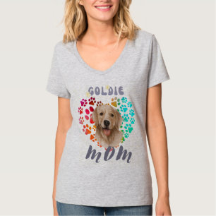 Camiseta Pata branca Cão ouro Cachorro Cachorro Cachorro Ca