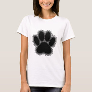 Camiseta Pata de Cachorro com Contornos