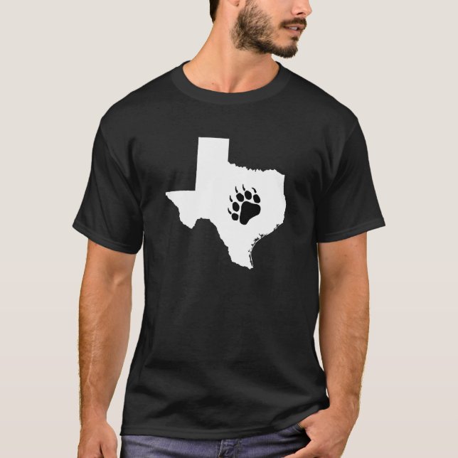 Camiseta Pata de urso de Texas (Frente)