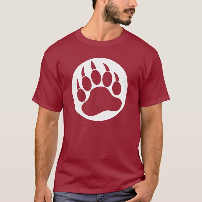 Camiseta Pata do Urso do Orgulho de gay (Frente)
