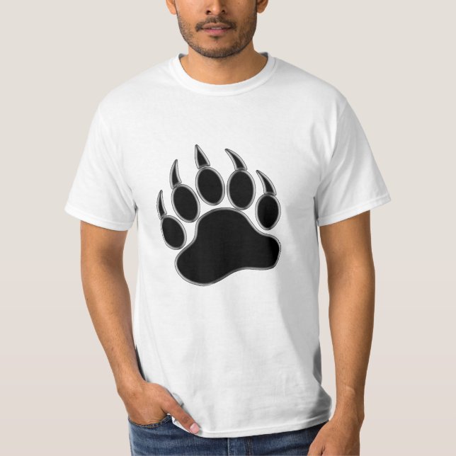 Camiseta Pata do Urso/Revestimento de Prata de Garra - Cami (Frente)