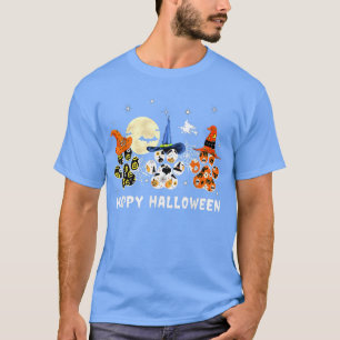 Camiseta Pata Engraçada Imprime Cachorro das Bruxas