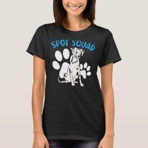 Camiseta Pata Esquadrão Spot Adorava Puppy Breeder Cão Dalm