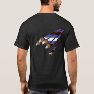 Camiseta Pata & t-shirt (de couro) do orgulho