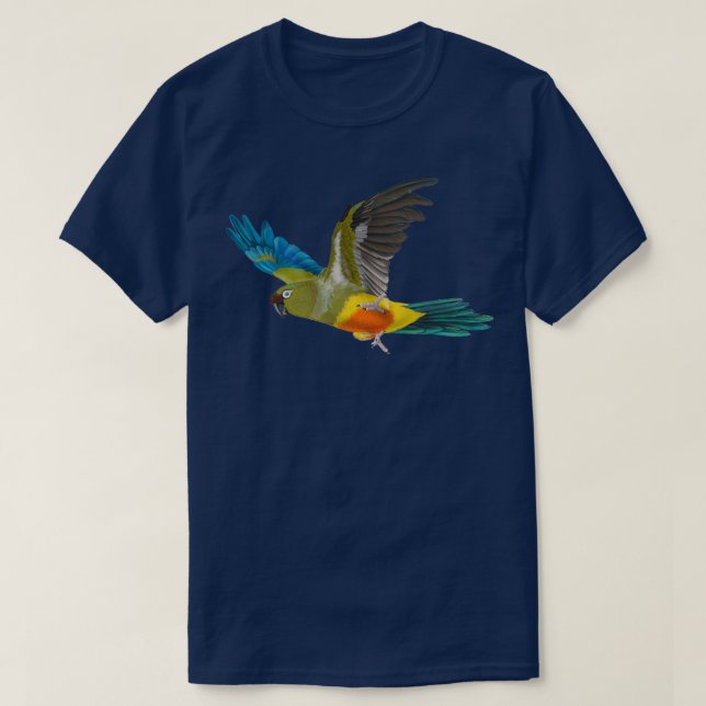 Camiseta Patagónia Conure ou Parapito Burguês (Frente do Design)