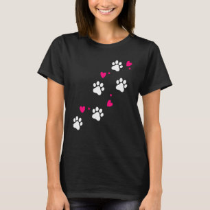 Camiseta Patas-Cães Proprietário do Cachorro Pet Shepherd P