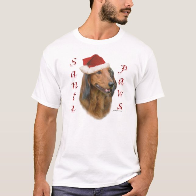 Camiseta Patas Dachshund - Cabelos (Frente)