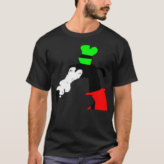 Camiseta patas de pato-de-boneco