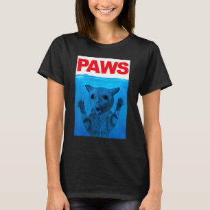 Camiseta Patas Gato Meme Humor Gatinho Gatos Pais Mãe