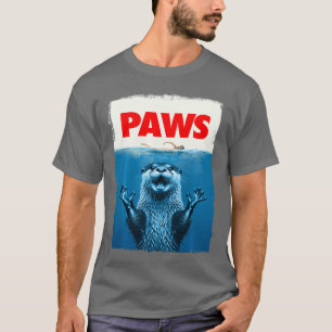 Camiseta Patas Lontra Presentes engraçados para amantes de