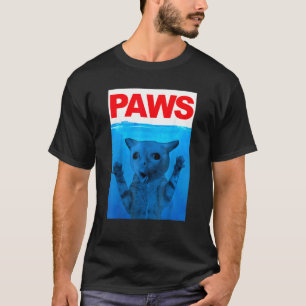 Camiseta Patas Meme de Gato Humor Amante de Gatinho Gatos E
