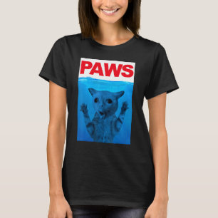 Camiseta Patas Meme de Gato Humor Gatinho Gatos Pais Mãe