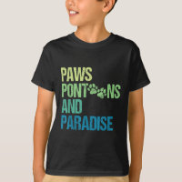 Patas Pontões E Cão De Pontão Do Paraíso