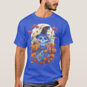 Camiseta Patch da abóbora do Halloween
