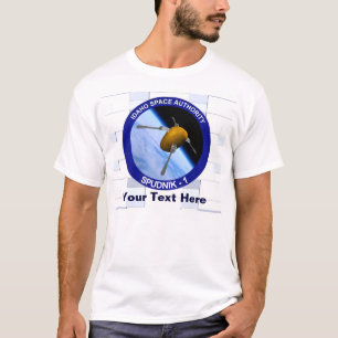 Camiseta Patch da Missão de Satélite Idaho Spudnik