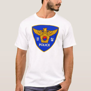 Camiseta Patch da Polícia da República da Coreia