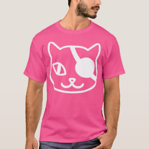 Camiseta Patch de Olhos de Gato Pirata