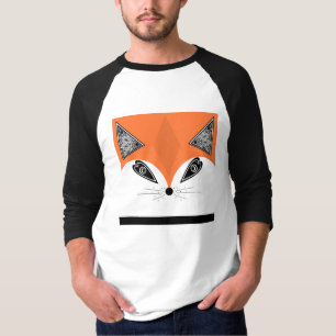 Camiseta Patchwork Fox, apique Fox, Fox, Fox