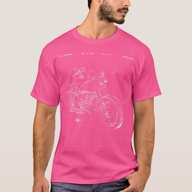 Camiseta Patent Print Moto 1999 (Frente)