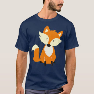 Camiseta Patente Animal Fox Cute Design