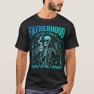 Camiseta Paternidade Alguns Dias Me Balança a Caveira Pai