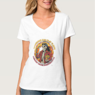 Camiseta Paternidade Alimentada Pelo Sabor Snacks Lendários