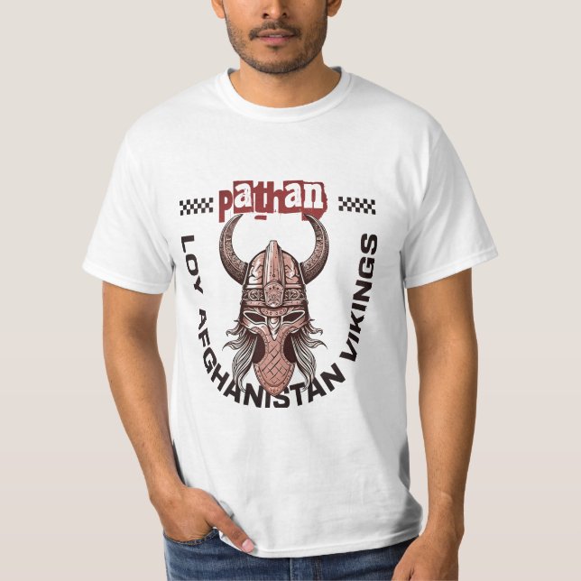 Camiseta Pathan Afghanistan T-Shirt | Pashtun Pride Apparel (Frente)