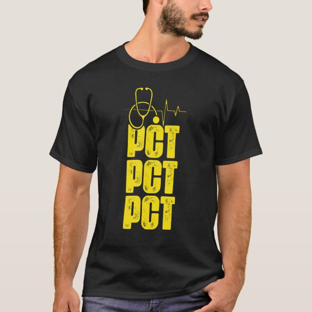 Camiseta Patient Care Technician PCT Medical Tech Apparel 2 (Frente)