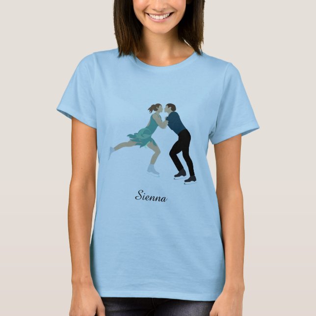 Camiseta Patinação de Figura (Frente)