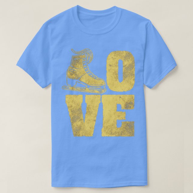 Camiseta Patinação de Figura (Frente do Design)