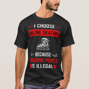 Camiseta Patinação Inline Skating Skate Patinador