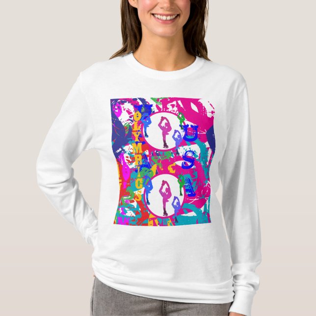 CAMISETA PATINAÇÃO OLÍMPICA  (Frente)