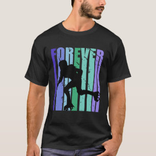 Camiseta Patinação Sobre Rodas Feminina Forever Retro Vinta
