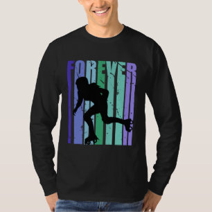 Camiseta Patinação Sobre Rodas Feminina Forever Retro Vinta