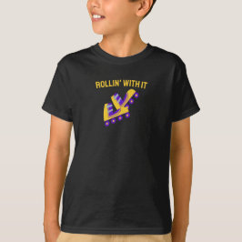 Camiseta Patinação Sobre Rodas Garoto Patinador