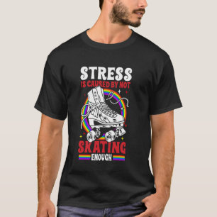 Camiseta Patinação Sobre Rodas Legal Skate Garota 1970s Ret