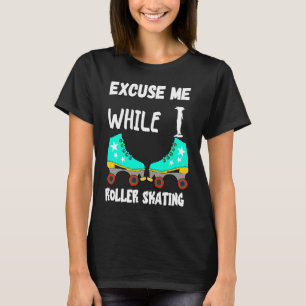 Camiseta Patinação sobre Rodas Patins em Linha Patinador Pa