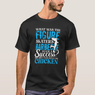 Camiseta Patinador Artístico Patinação no Gelo Churrasco Su